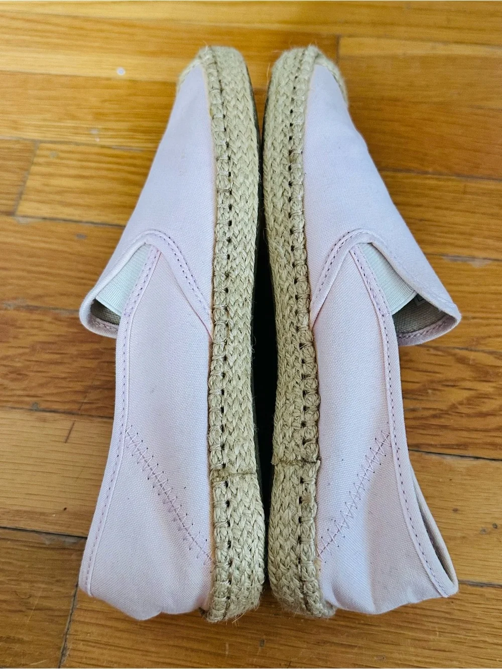 Vans Pink Slip-On Espadrille surf siders Sneakers size 7